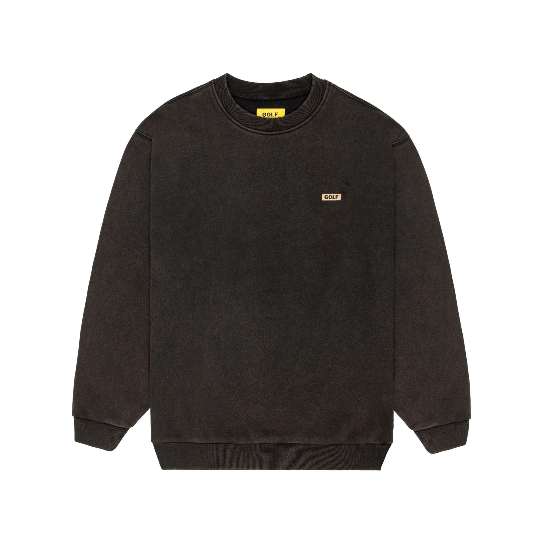 WASHED LOGO CREWNECK by GOLF WANG - Image 8